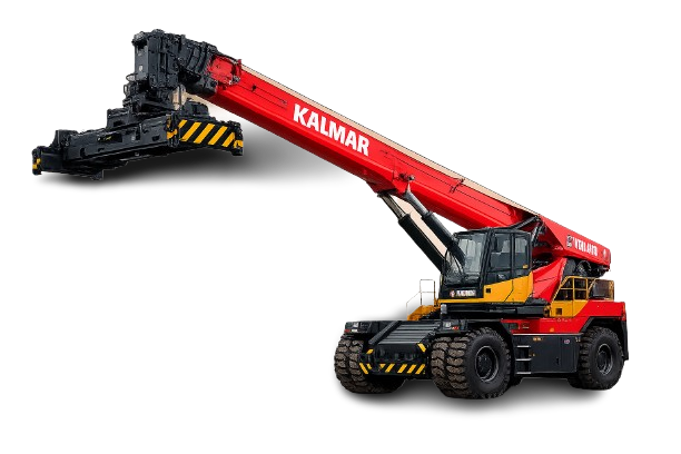 Container stacker rental in Navi Mumbai – port container stacker for JNPT operations from Saini Lifters